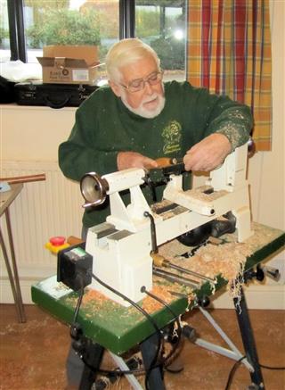 Norman also making shavings